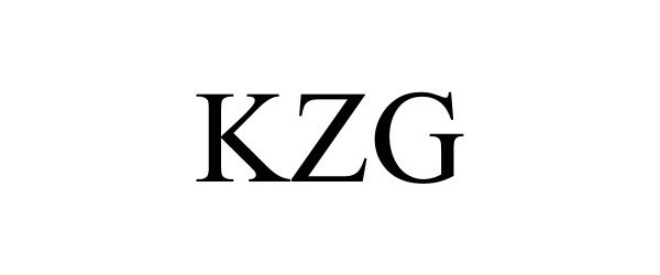 Trademark Logo KZG