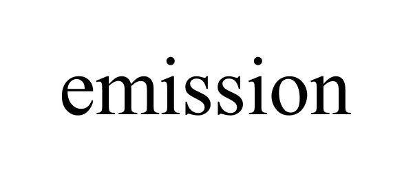 Trademark Logo EMISSION