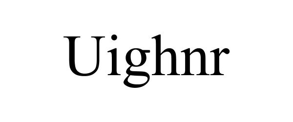 Trademark Logo UIGHNR