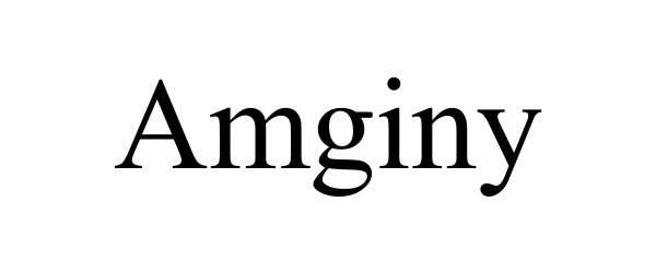 Trademark Logo AMGINY
