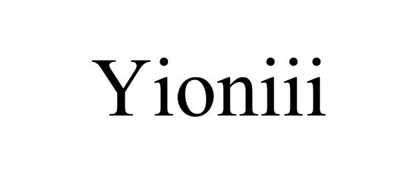  YIONIII