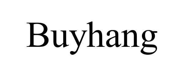 Trademark Logo BUYHANG