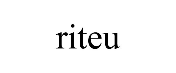 Trademark Logo RITEU