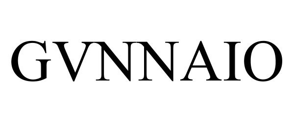 Trademark Logo GVNNAIO