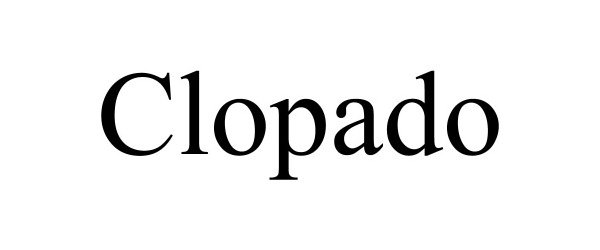 Trademark Logo CLOPADO