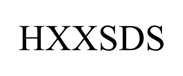 Trademark Logo HXXSDS