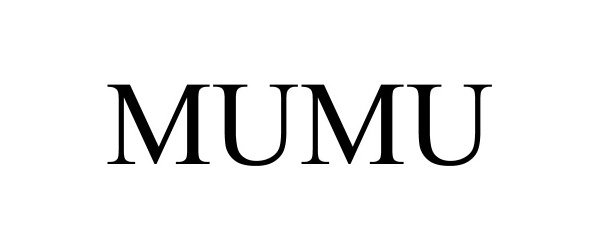 Trademark Logo MUMU