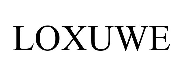 Trademark Logo LOXUWE