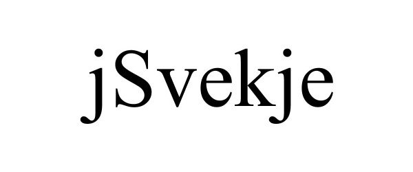  JSVEKJE