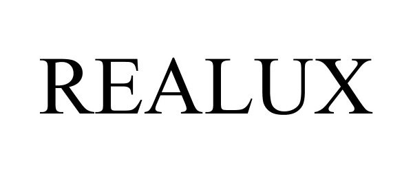 Trademark Logo REALUX