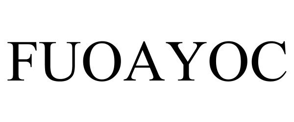 Trademark Logo FUOAYOC