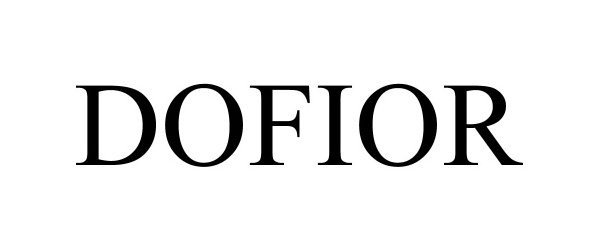 Trademark Logo DOFIOR
