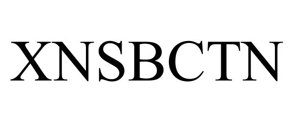 Trademark Logo XNSBCTN