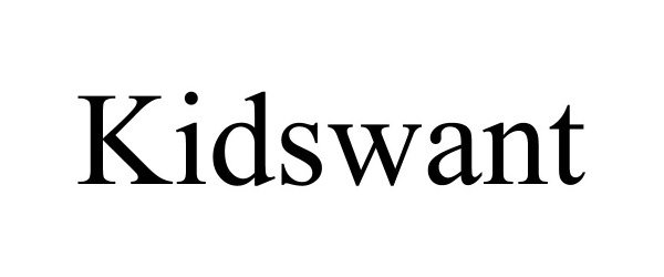  KIDSWANT