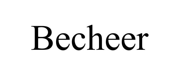 Trademark Logo BECHEER