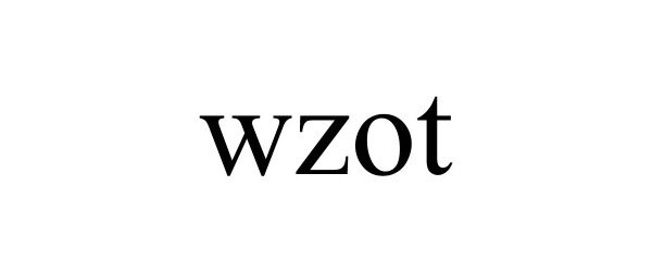 Trademark Logo WZOT