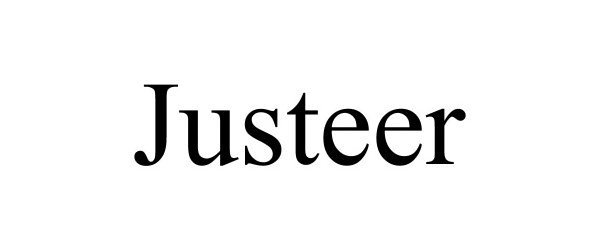 Trademark Logo JUSTEER