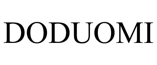 Trademark Logo DODUOMI