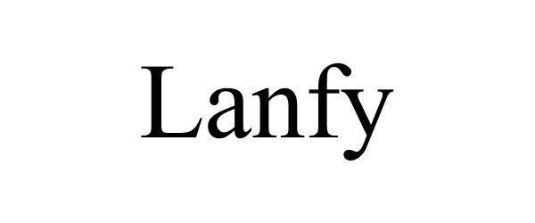 Trademark Logo LANFY