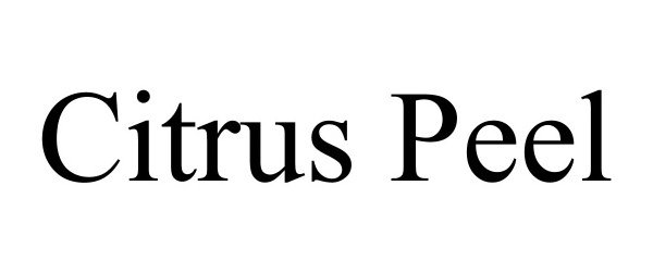 Trademark Logo CITRUS PEEL