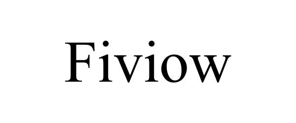 Trademark Logo FIVIOW