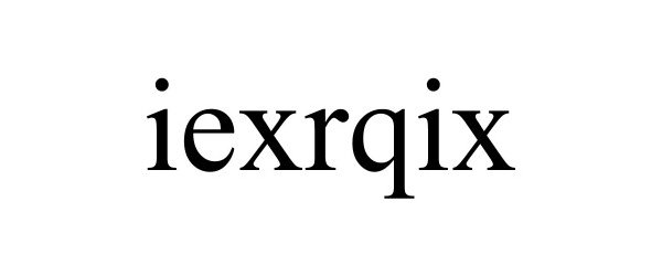  IEXRQIX