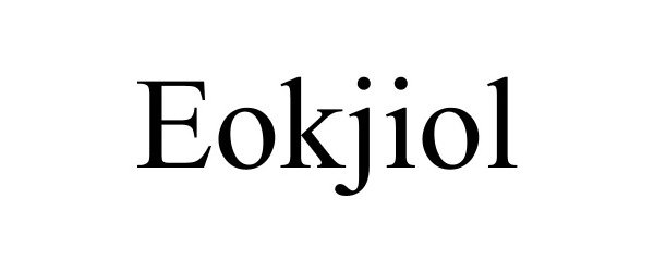  EOKJIOL