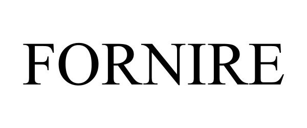 Trademark Logo FORNIRE