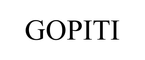 Trademark Logo GOPITI