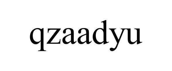  QZAADYU