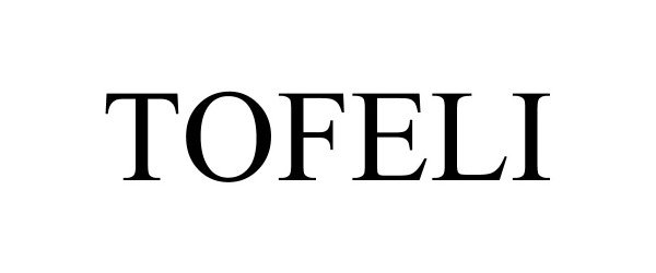 Trademark Logo TOFELI