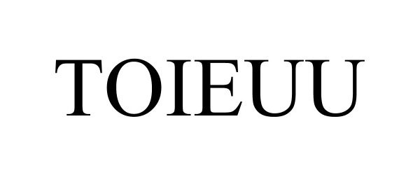 Trademark Logo TOIEUU