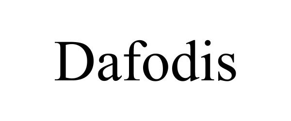 Trademark Logo DAFODIS