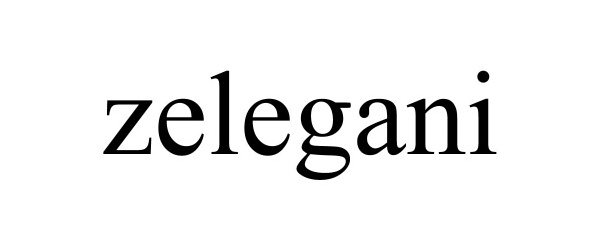 Trademark Logo ZELEGANI