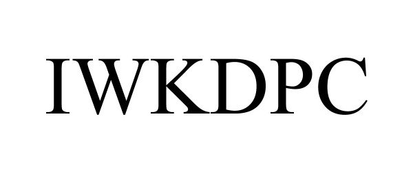 Trademark Logo IWKDPC