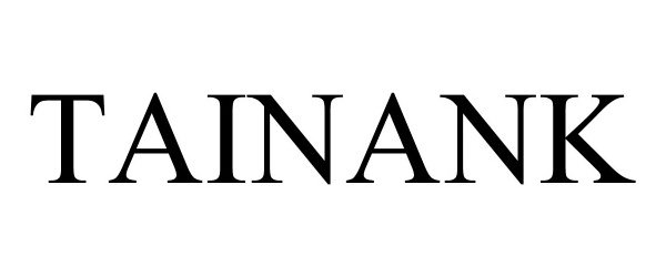Trademark Logo TAINANK
