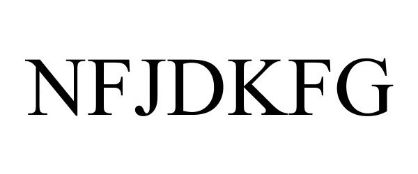 Trademark Logo NFJDKFG
