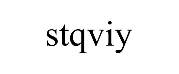 Trademark Logo STQVIY