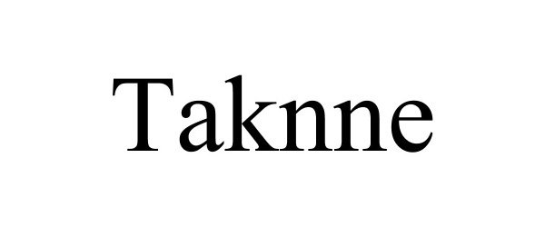  TAKNNE