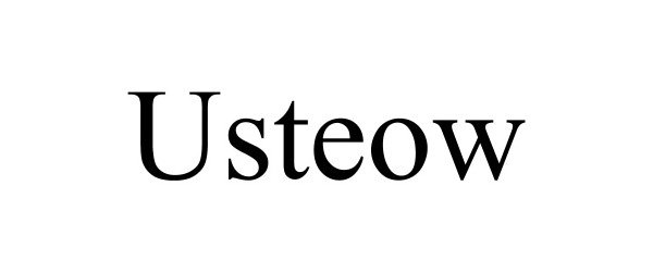 Trademark Logo USTEOW