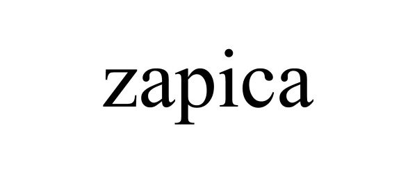 Trademark Logo ZAPICA