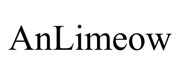 Trademark Logo ANLIMEOW