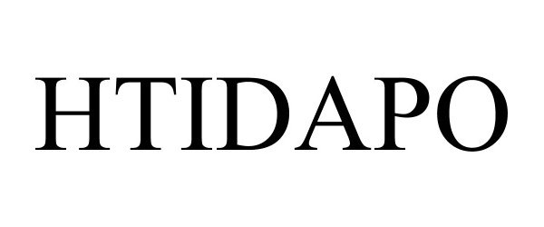 Trademark Logo HTIDAPO