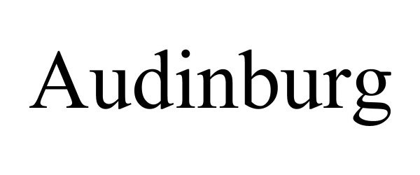 Trademark Logo AUDINBURG