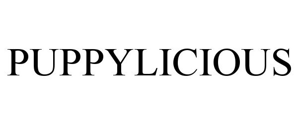 Trademark Logo PUPPYLICIOUS
