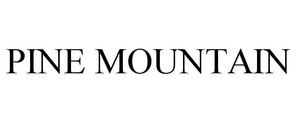 Trademark Logo PINE MOUNTAIN