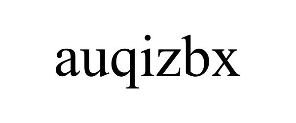Trademark Logo AUQIZBX