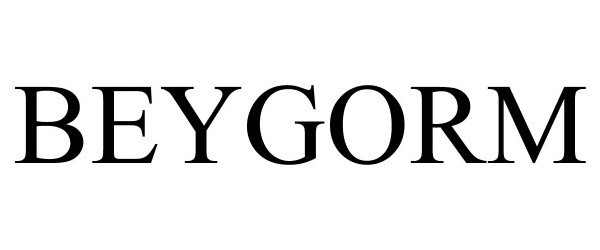  BEYGORM