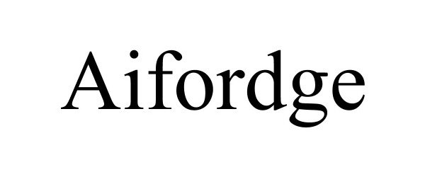 Trademark Logo AIFORDGE