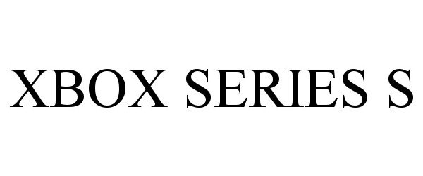 Trademark Logo XBOX SERIES S